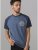 D555 Spencer T-shirt Navy - Majice Kratkih Rukava - Muške Majice Kratkih Rukava Veliki Brojevi 
