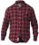 D555 Lawton LS Flannel Shirt Red - Košulje - Muške Košulje Veliki Brojevi