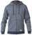 D555 Romney Full Zipper Hoodie Navy - Puloveri & dukserice - Muške Puloveri & dukserice veliki brojevi