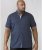 D555 Republic Short Sleeve Shirt Navy - Košulje - Muške Košulje Veliki Brojevi