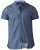 D555 Limburg Short Sleeve Shirt Blue - Košulje - Muške Košulje Veliki Brojevi