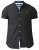 D555 Dwight Short Sleeve Shirt Black - Košulje - Muške Košulje Veliki Brojevi