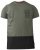 D555 Emerson T-shirt Khaki & Black - Majice Kratkih Rukava - Muške Majice Kratkih Rukava Veliki Brojevi 