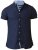 D555 Norman Short Sleeve Oxford Shirt Navy - Košulje - Muške Košulje Veliki Brojevi