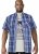 D555 Genoa Short Sleeve Shirt & T-shirt Combo - Košulje - Muške Košulje Veliki Brojevi