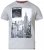 D555 Clive T-shirt Grey - Majice Kratkih Rukava - Muške Majice Kratkih Rukava Veliki Brojevi 