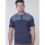 D555 Brent Polo Denim Blue - Polo majice - Muške Polo Majice Veliki Brojevi