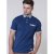 D555 George Polo Navy - Polo majice - Muške Polo Majice Veliki Brojevi