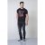 D555 Perry T-shirt Black - Majice Kratkih Rukava - Muške Majice Kratkih Rukava Veliki Brojevi 