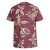 D555 Baxter T-shirt Wine-red - Majice Kratkih Rukava - Muške Majice Kratkih Rukava Veliki Brojevi 