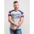 D555 Jones T-shirt Grey - Majice Kratkih Rukava - Muške Majice Kratkih Rukava Veliki Brojevi 