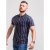 D555 Martel Polo Navy - Polo majice - Muške Polo Majice Veliki Brojevi