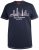D555 Randwick San Francisco Printed T-Shirt Navy - Majice Kratkih Rukava - Muške Majice Kratkih Rukava Veliki Brojevi 