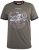 D555 Hereford Brooklyn Motorbike Printed Ringer T-Shirt Khaki - Majice Kratkih Rukava - Muške Majice Kratkih Rukava Veliki Brojevi 