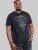 D555 Taunton Neon Printed T-Shirt - Majice Kratkih Rukava - Muške Majice Kratkih Rukava Veliki Brojevi 