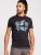 D555 Fritton Bike With Shadow And Drips Printed T-Shirt - Majice Kratkih Rukava - Muške Majice Kratkih Rukava Veliki Brojevi 