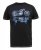D555 Fritton Bike With Shadow And Drips Printed T-Shirt - Majice Kratkih Rukava - Muške Majice Kratkih Rukava Veliki Brojevi 