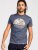 D555 Upton Hawaii Leaf Printed T-Shirt - Majice Kratkih Rukava - Muške Majice Kratkih Rukava Veliki Brojevi 