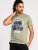 D555 Hibbert Official Jeep Printed T-Shirt - Majice Kratkih Rukava - Muške Majice Kratkih Rukava Veliki Brojevi 