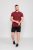 D555 WINCHESTER Red Polo Shirt - Polo majice - Muške Polo Majice Veliki Brojevi