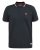 D555 Kirby Birdseye Pique Polo Black - Polo majice - Muške Polo Majice Veliki Brojevi
