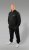 20 Nodi Mistral Tracksuit in Combed Fleece Cotton Black - Trenirke kompleti - Muške trenirke kompleti veliki brojevi