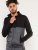 D555 Finnley Couture Hoody With Chest Embroidery Black - Puloveri & dukserice - Muške Puloveri & dukserice veliki brojevi