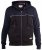 D555 Vincent Full Zip Hoody With Chest And Sleeve Piping Detail - Puloveri & dukserice - Muške Puloveri & dukserice veliki brojevi