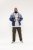 D555 Columbus Cut And Sew Panelled Zip Through Hoody Blue - Puloveri & dukserice - Muške Puloveri & dukserice veliki brojevi