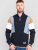 D555 Kenington Cut And Sew Half Zipper Sweatshirt - Puloveri & dukserice - Muške Puloveri & dukserice veliki brojevi