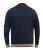 D555 Marlow Printed Crew Neck Sweatshirt Navy - Puloveri & dukserice - Muške Puloveri & dukserice veliki brojevi