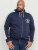 D555 Eaton Full Zip Hoodie Navy - Puloveri & dukserice - Muške Puloveri & dukserice veliki brojevi