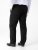 D555 Ted 4 Way Stretch Tailored Trouser Crna - Odijela - Muška Odijela Veliki Brojevi
