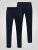 D555 Ted 4 Way Stretch Tailored Trouser Tamnoplava - Odijela - Muška Odijela Veliki Brojevi