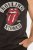 JP1880 Rolling Stones Graphic Band Tank Top Black - Majice Kratkih Rukava - Muške Majice Kratkih Rukava Veliki Brojevi 