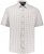 JP1880 Modern Fit Check Print Short Sleeve Shirt Grey - Košulje - Muške Košulje Veliki Brojevi