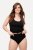 Ulla Popken 723498 Gaćice 2 kom Crna - Gaćice - 