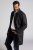 JP1880 Coat Wool Blend Water Repellent Dark Grey - Jakne - Muške Jakne Veliki Brojevi