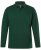 JP1880 Polo Shirt Long Sleeve Pique Dark Green - Polo majice - Muške Polo Majice Veliki Brojevi