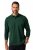 JP1880 Polo Shirt Long Sleeve Pique Dark Green - Polo majice - Muške Polo Majice Veliki Brojevi