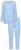 Ulla Popken 810592 Pidžama s čipkom Svijetloplava - Pidžame/Loungewear - 