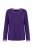 Ulla Popken 812441 Pidžama dugih rukava s čipkom Kraljevsko plava - Pidžame/Loungewear - 