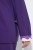 Ulla Popken 812441 Pidžama dugih rukava s čipkom Kraljevsko plava - Pidžame/Loungewear - 