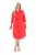 Ulla Popken 815217 Košuljasta haljina A-kroja s pojasom za vezanje Ružičasta - Midi haljine - Ženske midi haljine plus size