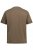 JP1880 Comfortable Fit Vintage Look T-Shirt Light Brown - Majice Kratkih Rukava - Muške Majice Kratkih Rukava Veliki Brojevi 