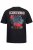 JP1880 Scorpions Blackout Graphic Comfort Fit Band T-Shirt Black - Majice Kratkih Rukava - Muške Majice Kratkih Rukava Veliki Brojevi 