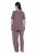 Ulla Popken 821244 Pidžama s točkicama Smeđa - Pidžame/Loungewear - 