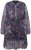 Ulla Popken 824976 Uzorkovana haljina Tamnoplava - Midi haljine - Ženske midi haljine plus size