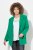 Ulla Popken 826487 Oversize sako s džepovima s preklopom Smaragdno zelena - Sakoi - Sakoi u velikim veličinama za žene