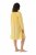Ulla Popken 827653 Prugasta haljina Žuta - Midi haljine - Ženske midi haljine plus size